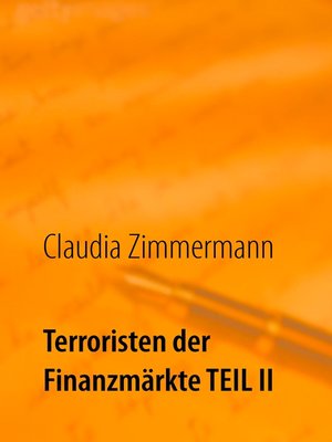 cover image of Terroristen der Finanzmärkte Teil II